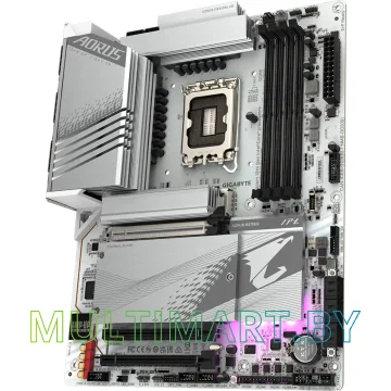 Материнская плата Gigabyte Z790 AORUS ELITE AX Ice картинка 3